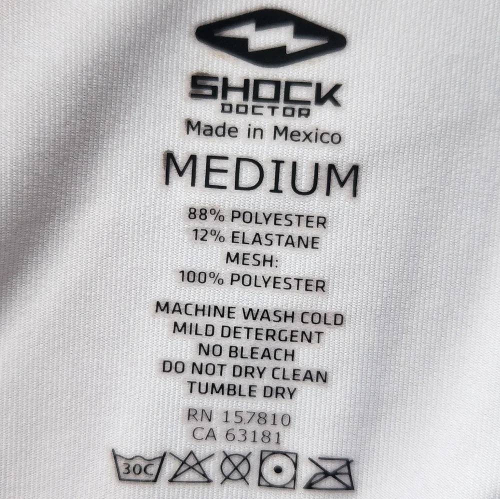 Men's Shock Doctor Core Compression Short with Cup Pocket Boxer Brief